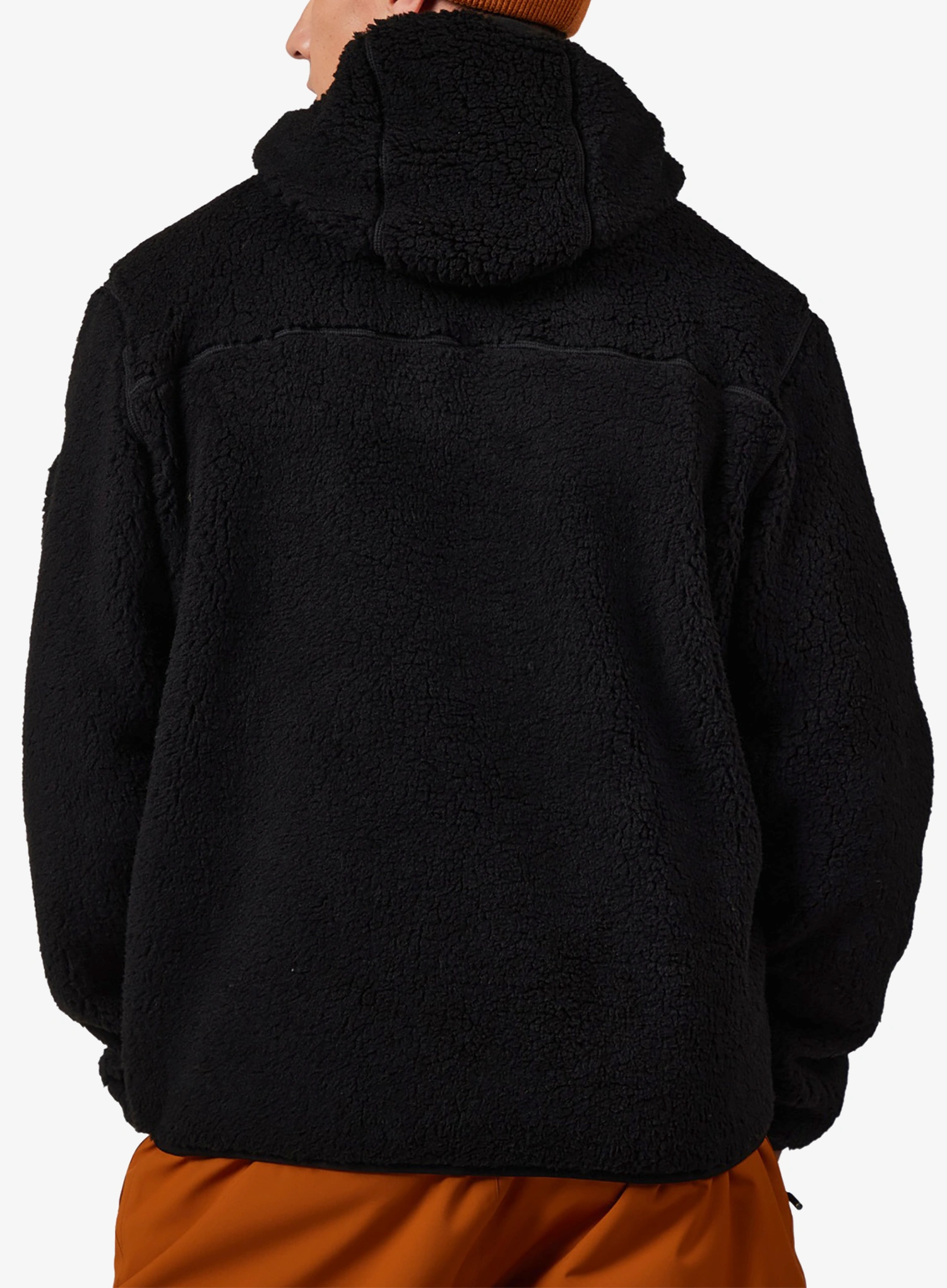 Flísová mikina Rossignol Alltrack Anorak Fleece - black