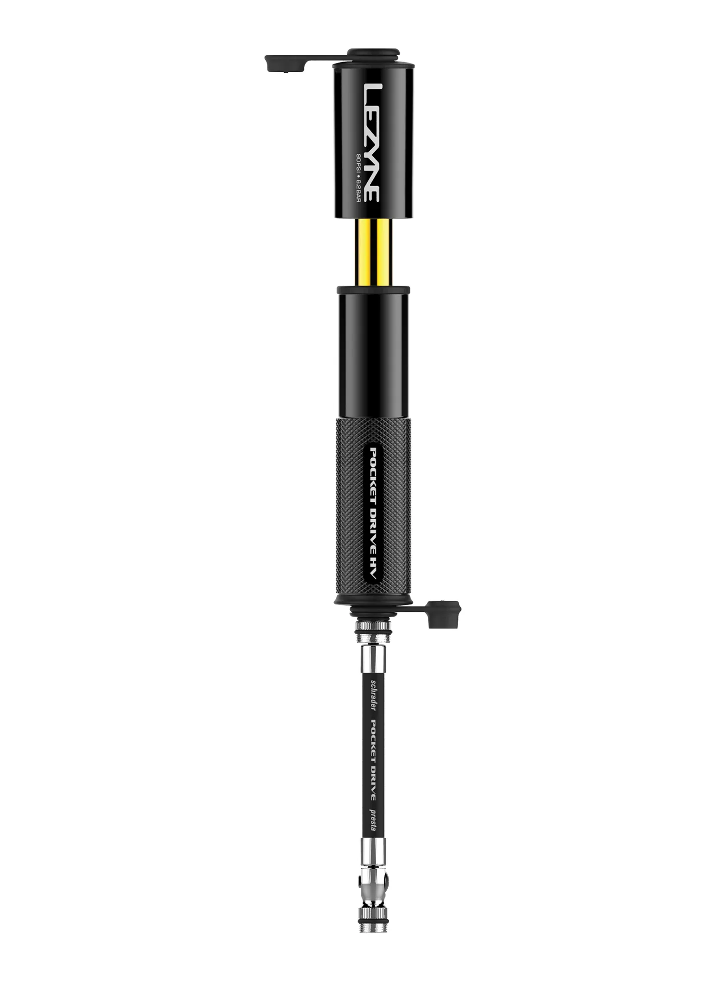 Pumpa na bicykel Lezyne Pocket Drive HV - black
