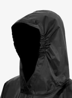 Pončo Trekmates Tour Poncho - black/black