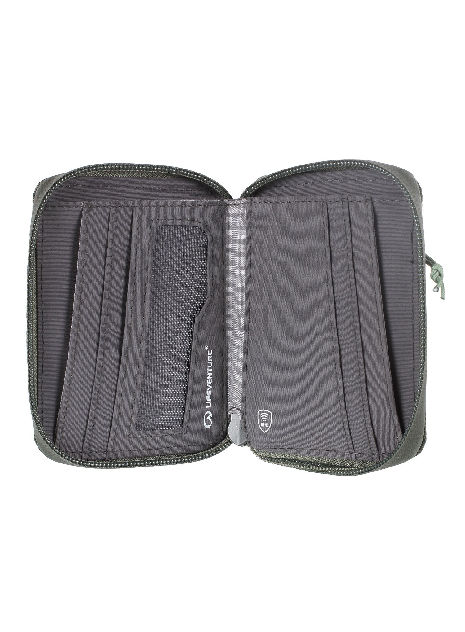 Peňaženka Lifeventure Recycled RFID Bi-Fold Wallet - olive