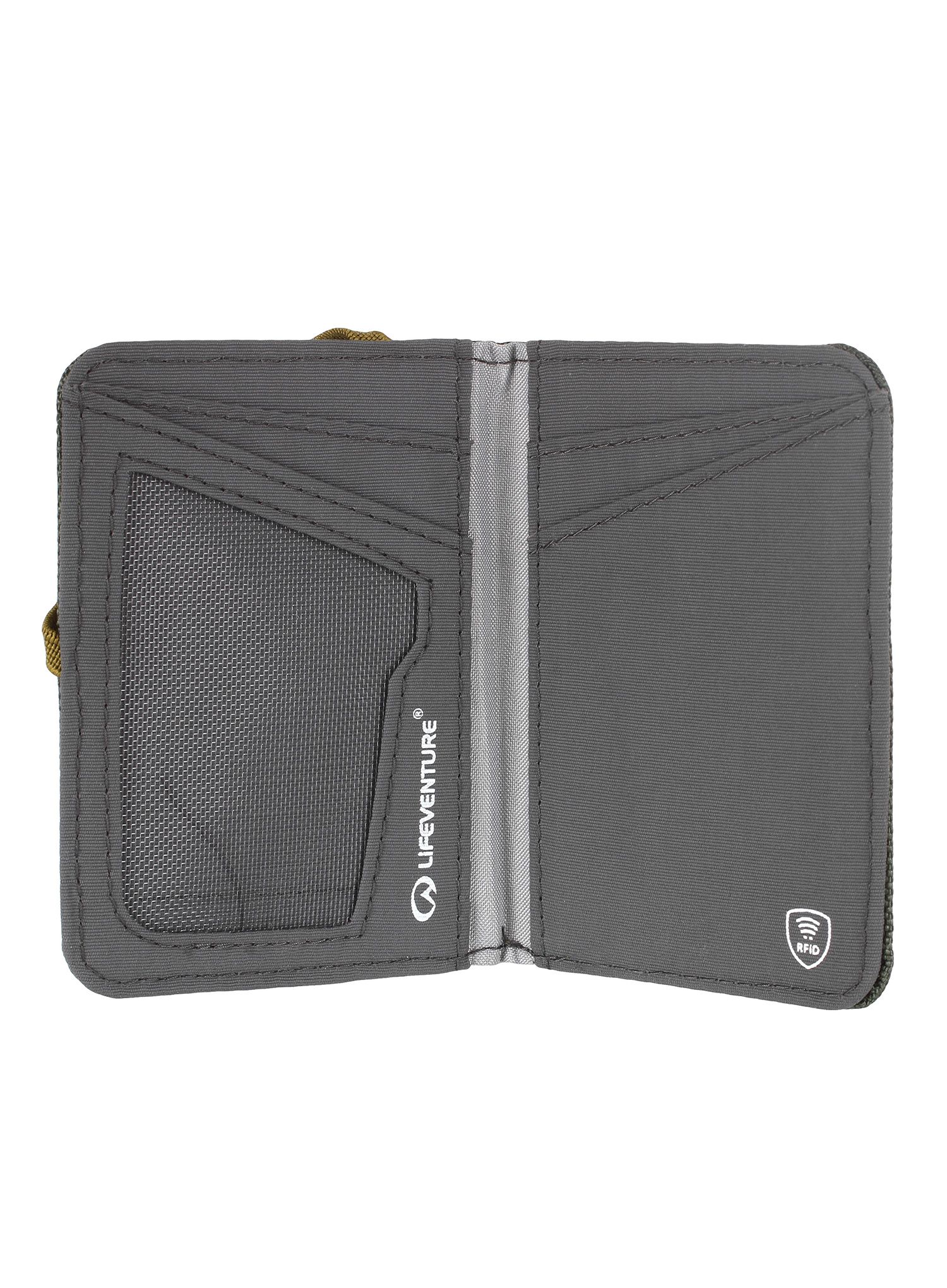 Peňaženka Lifeventure Recycled RFID Card Wallet - olive