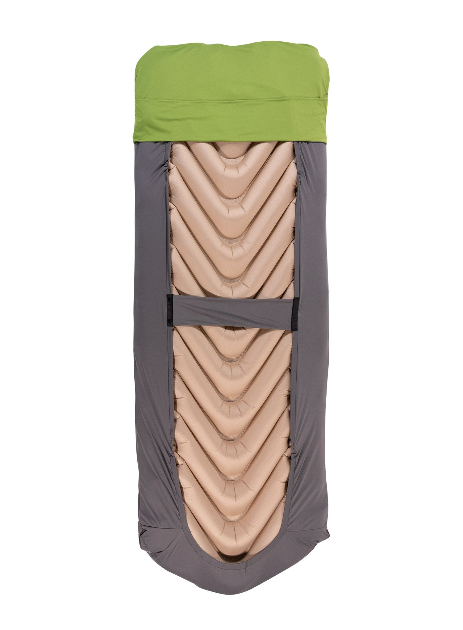 Prestieradlo Klymit Luxe V Sheet Pad Cover - green/grey