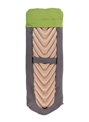 Prestieradlo Klymit Luxe V Sheet Pad Cover - green/grey
