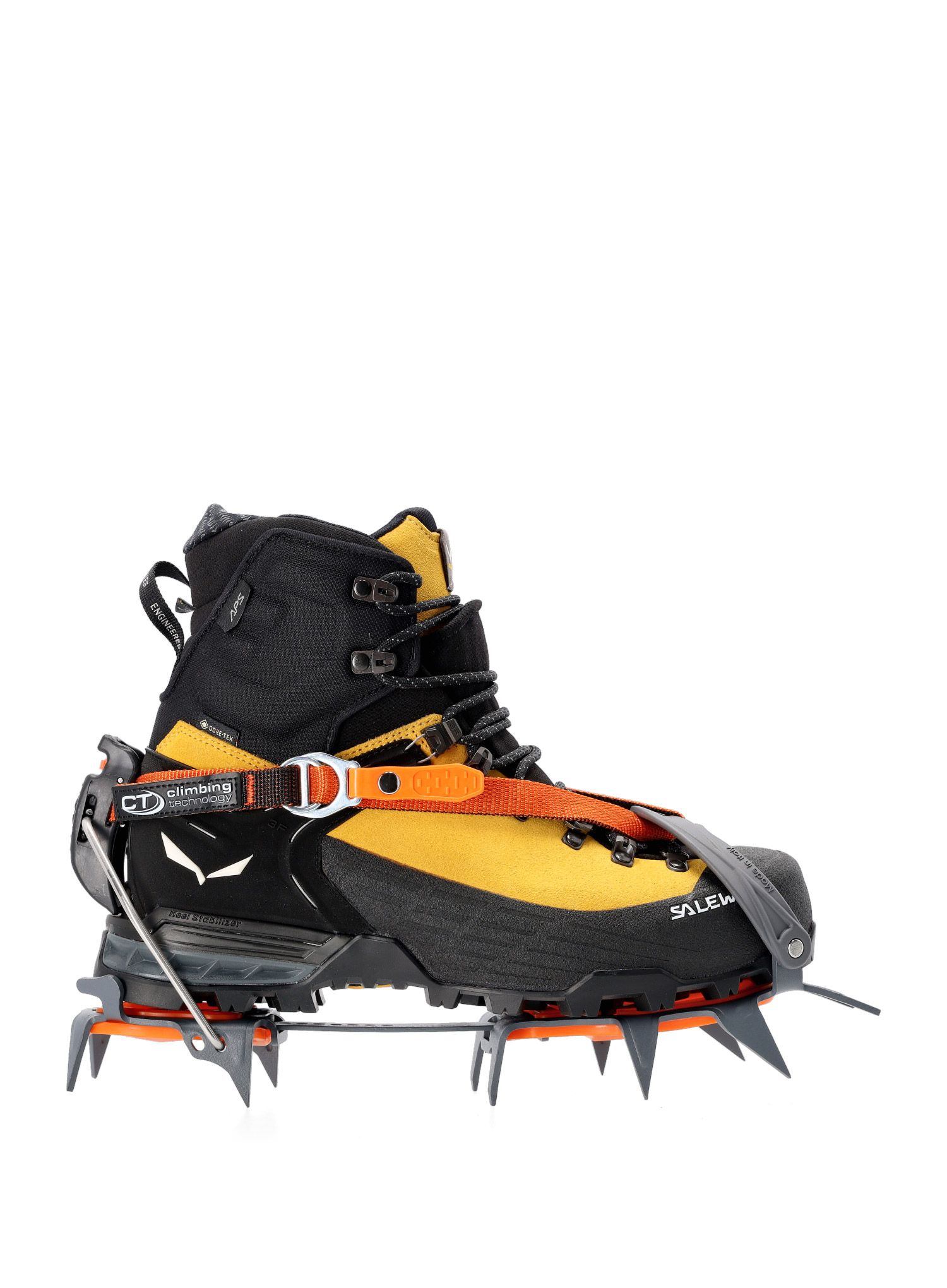 Poloautomatické mačky Climbing Technology/SKYLOTEC Nuptse Evo Semi-automatic - gray