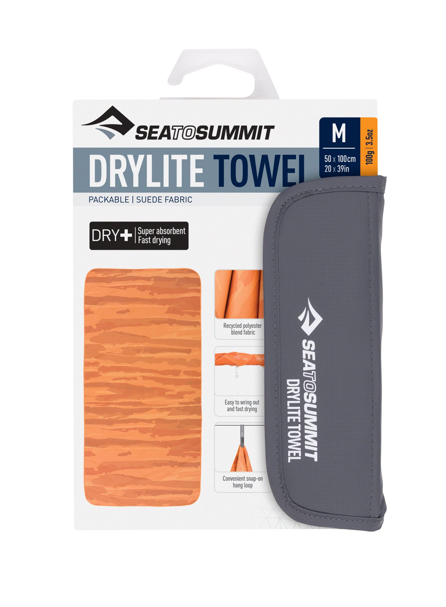 Rýchloschnúci uterák Sea To Summit DryLite Towel M - outback sunset