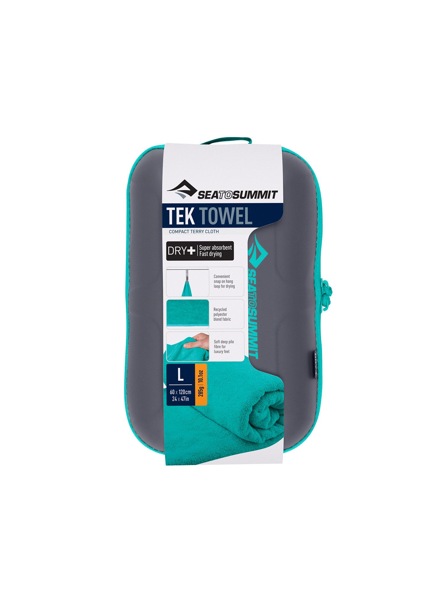 Rýchloschnúci uterák Sea To Summit Tek Towel L - baltic
