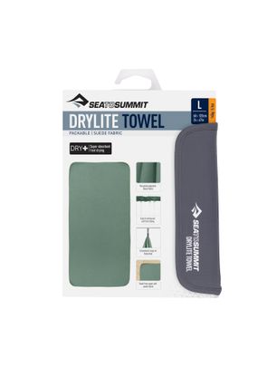 Uterák Sea To Summit DryLite Towel L - sage
