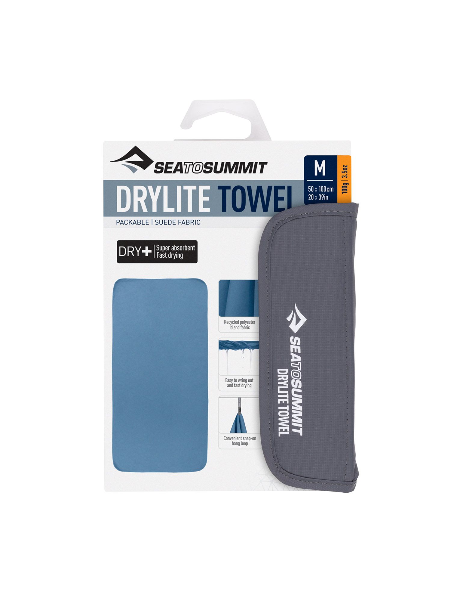 Uterák Sea To Summit DryLite Towel M - moonlight
