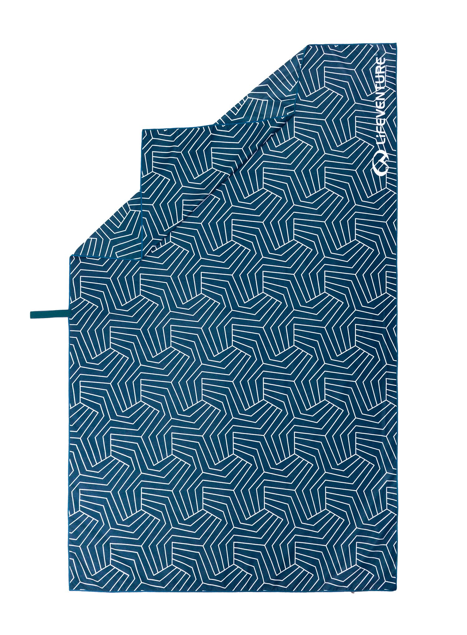Rýchloschnúci uterák Lifeventure Recycled SoftFibre Trek Towel - navy