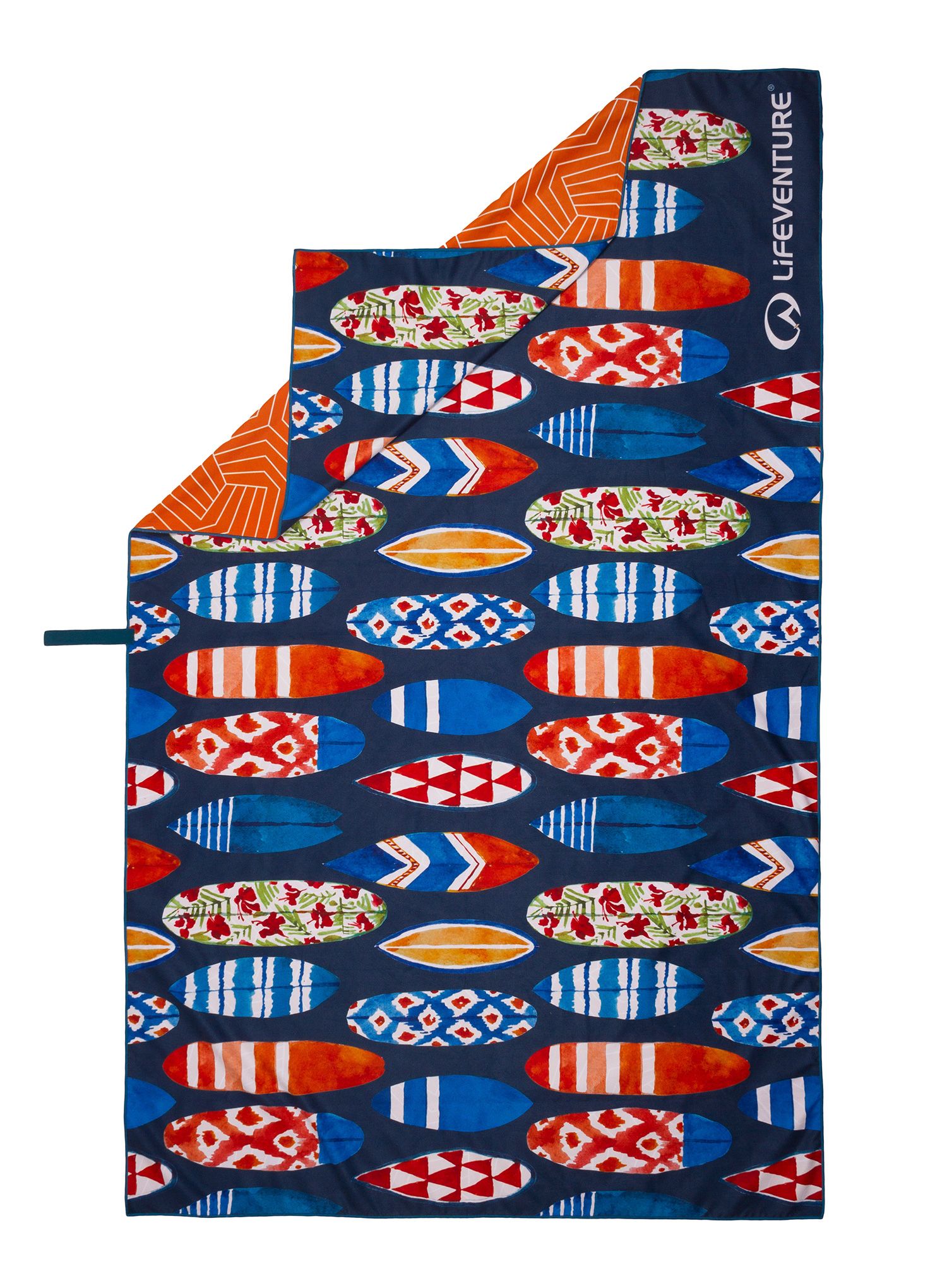 Rýchloschnúci uterák Lifeventure Recycled SoftFibre Trek Towel - surfboards