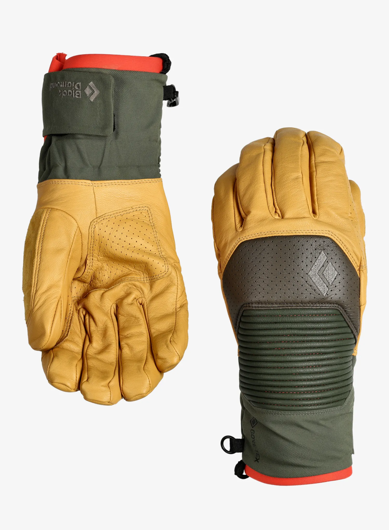 Lyžiarske rukavice Black Diamond Impulse Gloves - beeswax/walnut