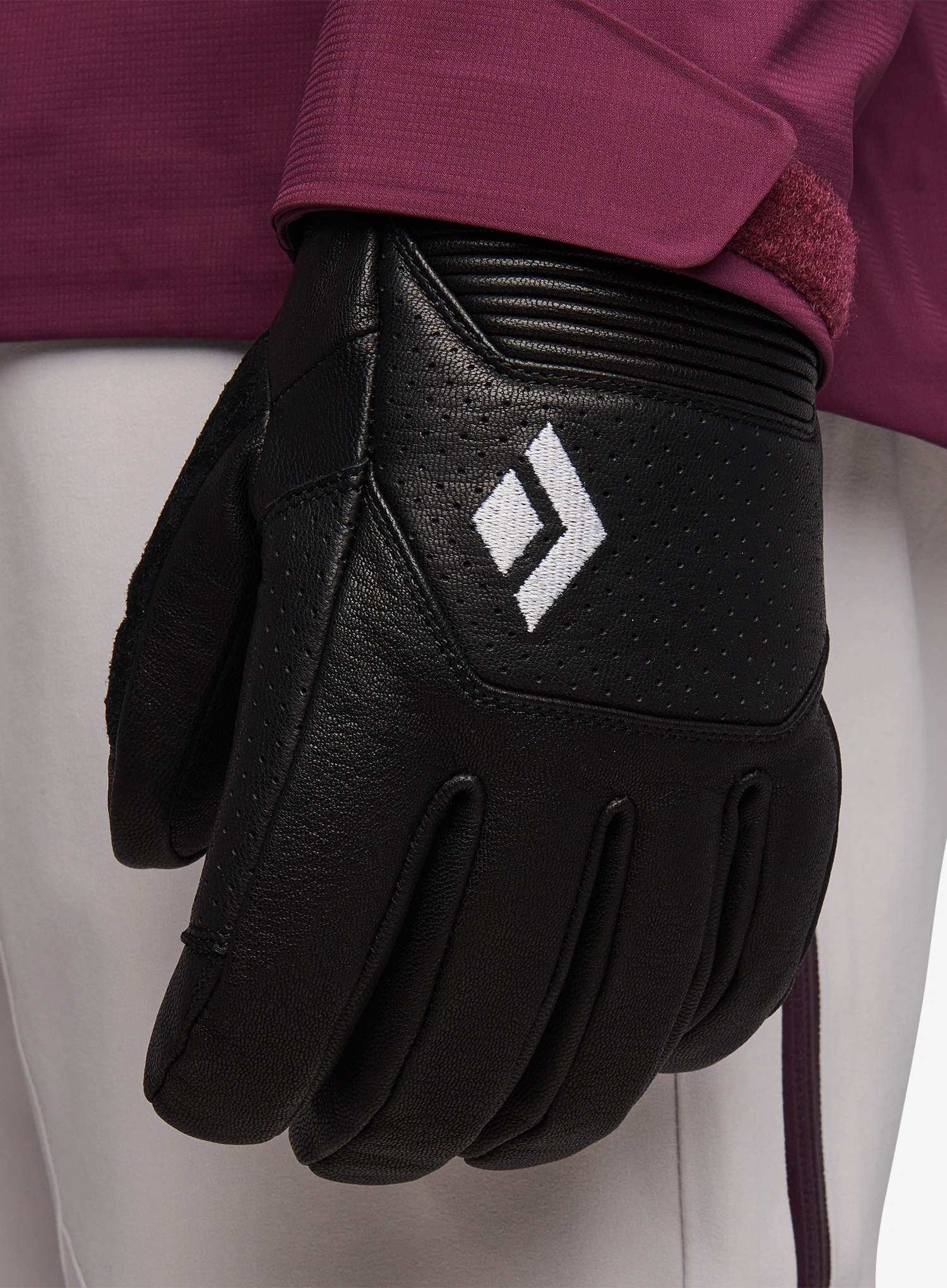 Dámske lyžiarske rukavice Black Diamond Impulse Gloves - black/black