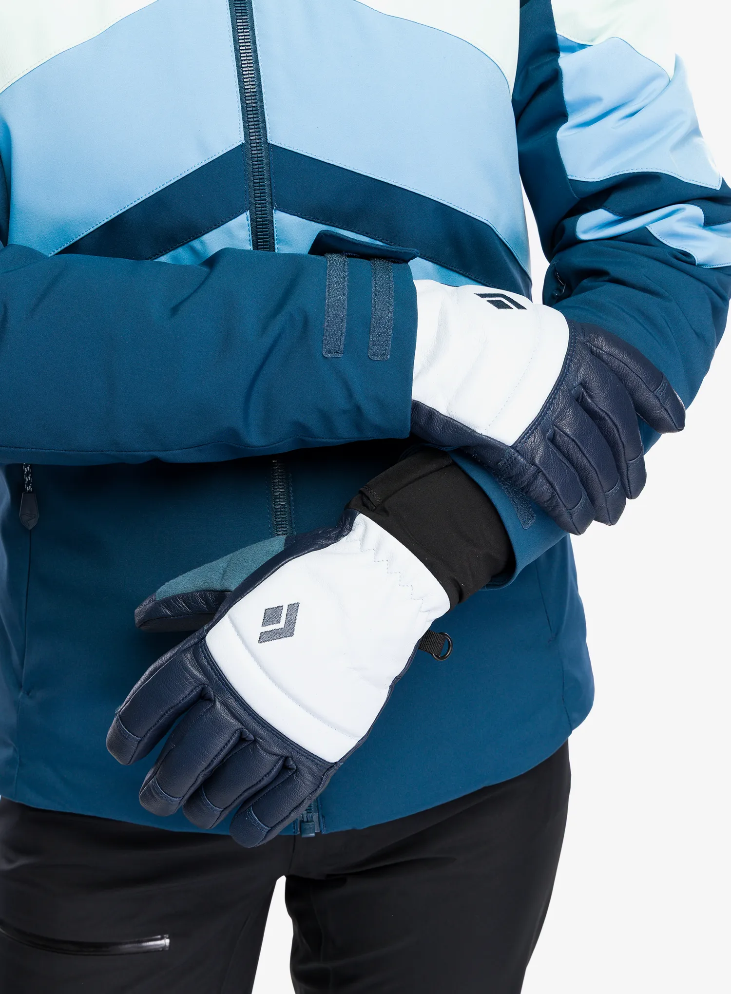 Dámske lyžiarske rukavice Black Diamond Spark Gloves - charcoal/blue