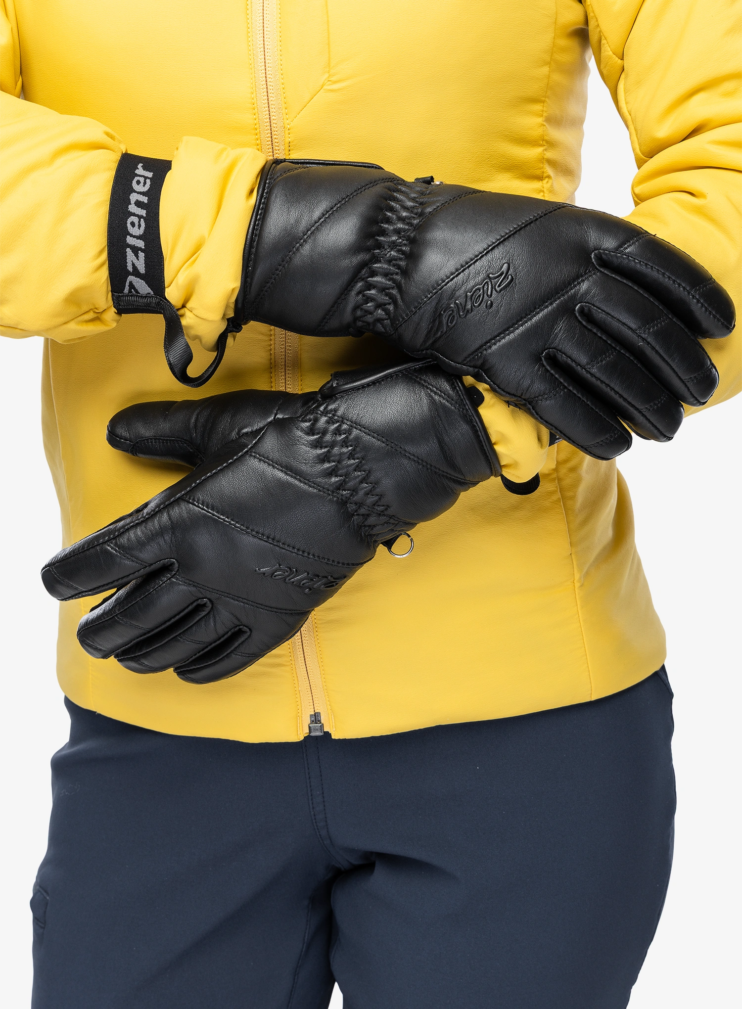 Dámske lyžiarske rukavice Ziener Kannah AS PR Glove - black