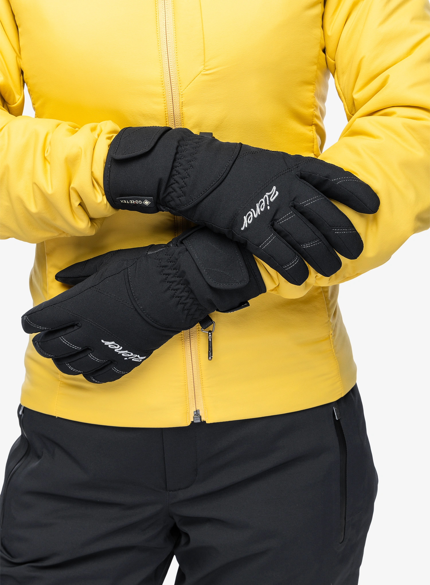 Dámske lyžiarske rukavice Ziener Katima GTX Glove - black