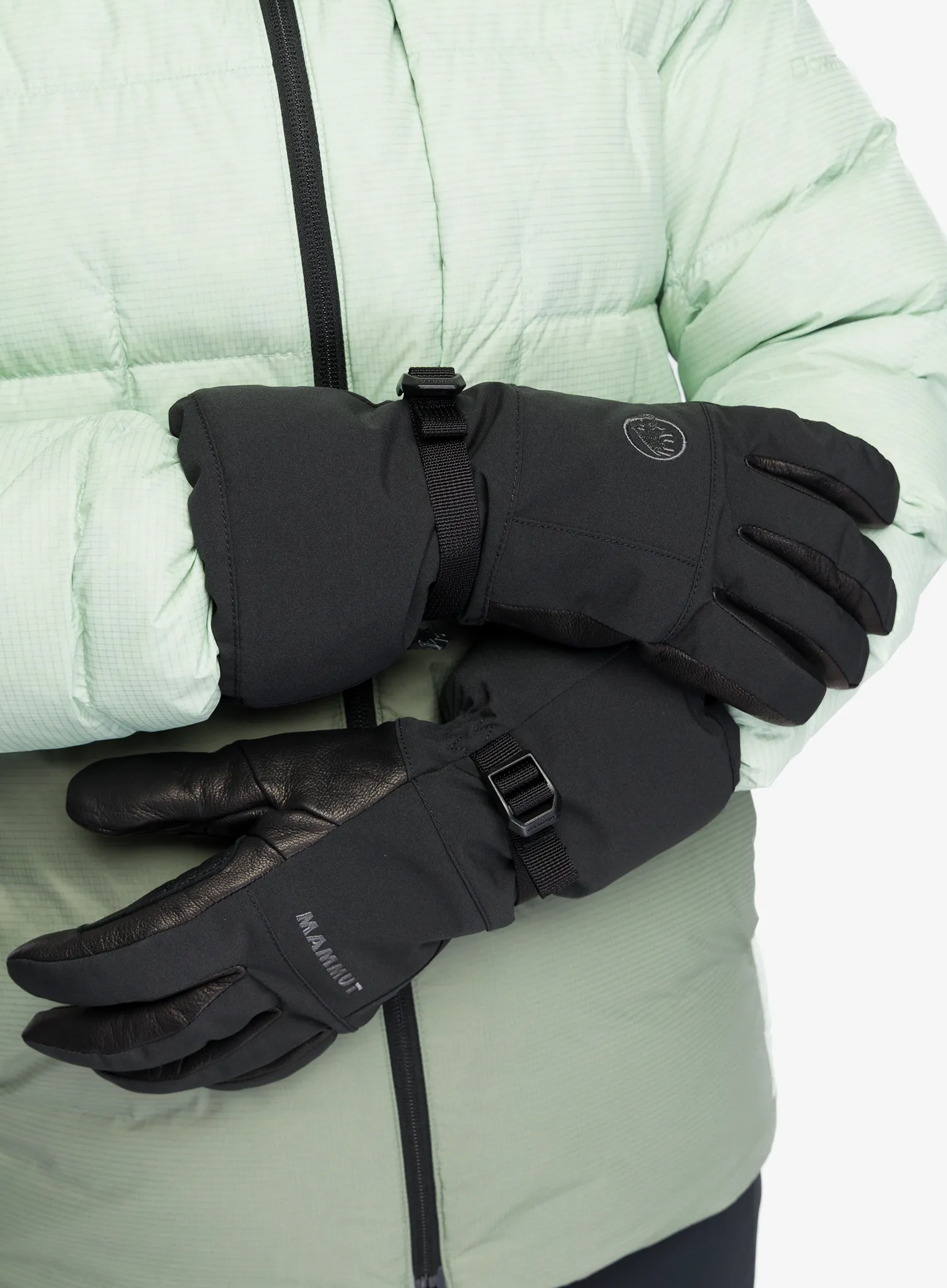 Lyžiarske rukavice Mammut Stoney Glove - black