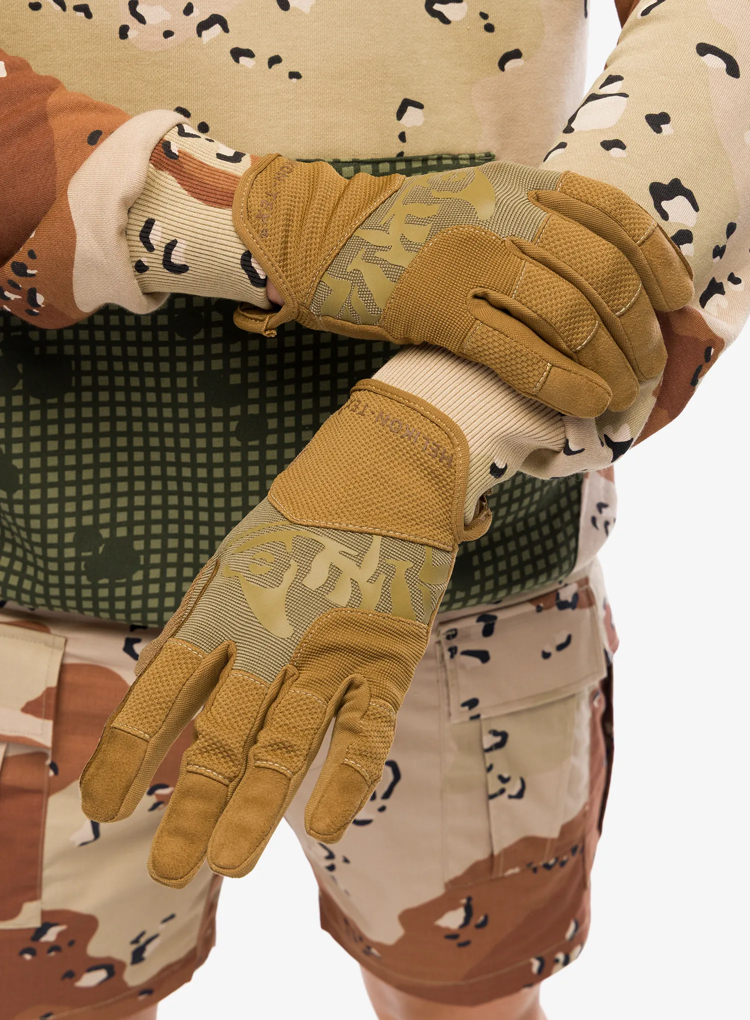 Taktické rukavice Helikon-Tex All Round Fit - coyote/adaptive green