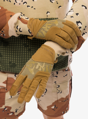 Taktické rukavice Helikon-Tex All Round Fit - coyote/adaptive green