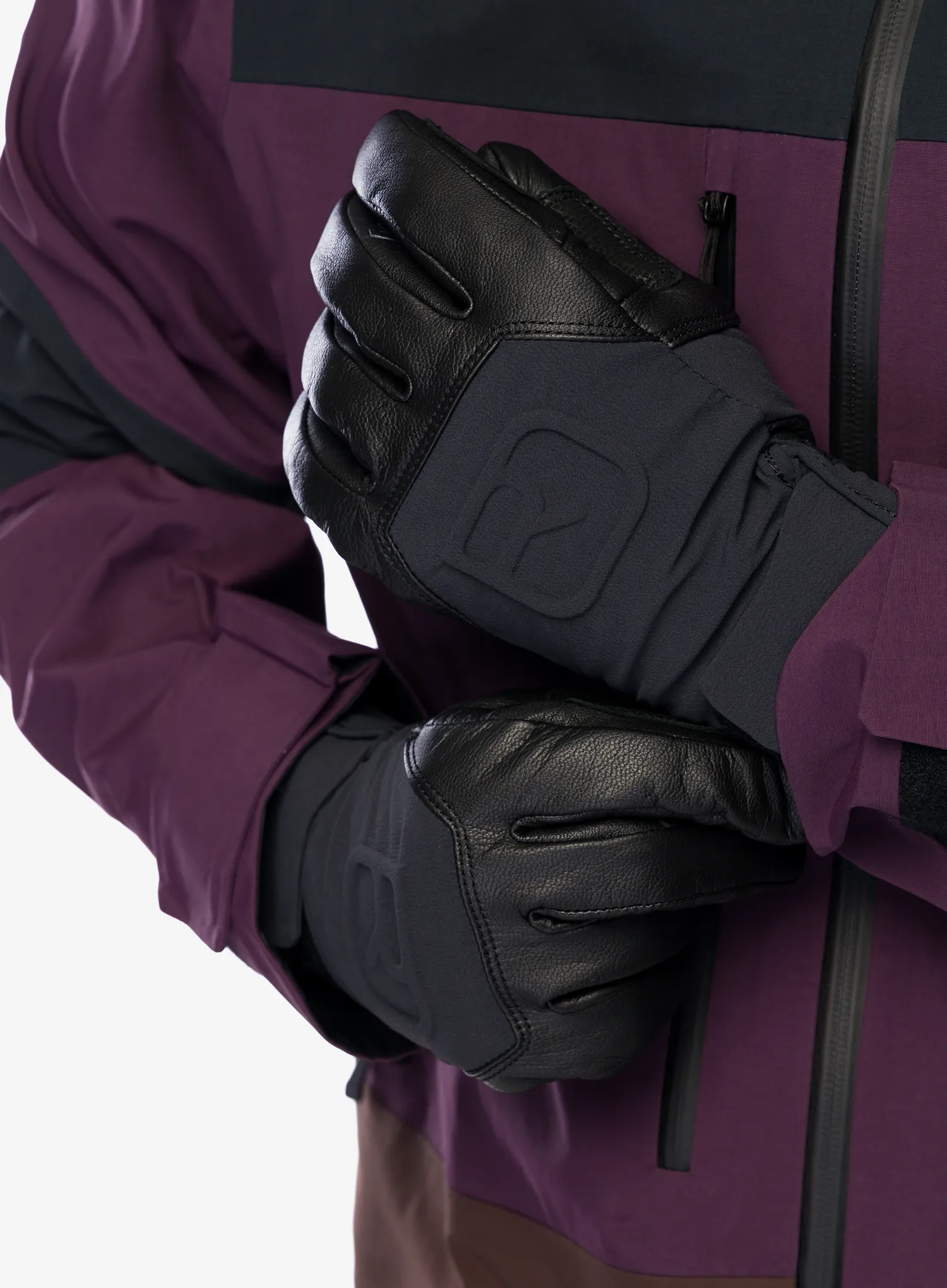 Turistické rukavice Ortovox Alpine Pro Glove - black raven