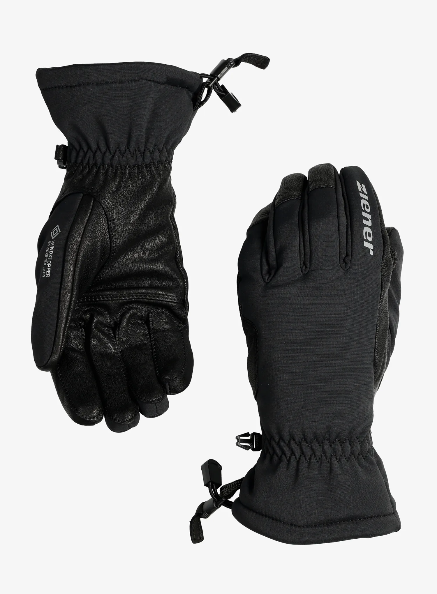 Turistické rukavice Ziener Gaikono WS PR - black