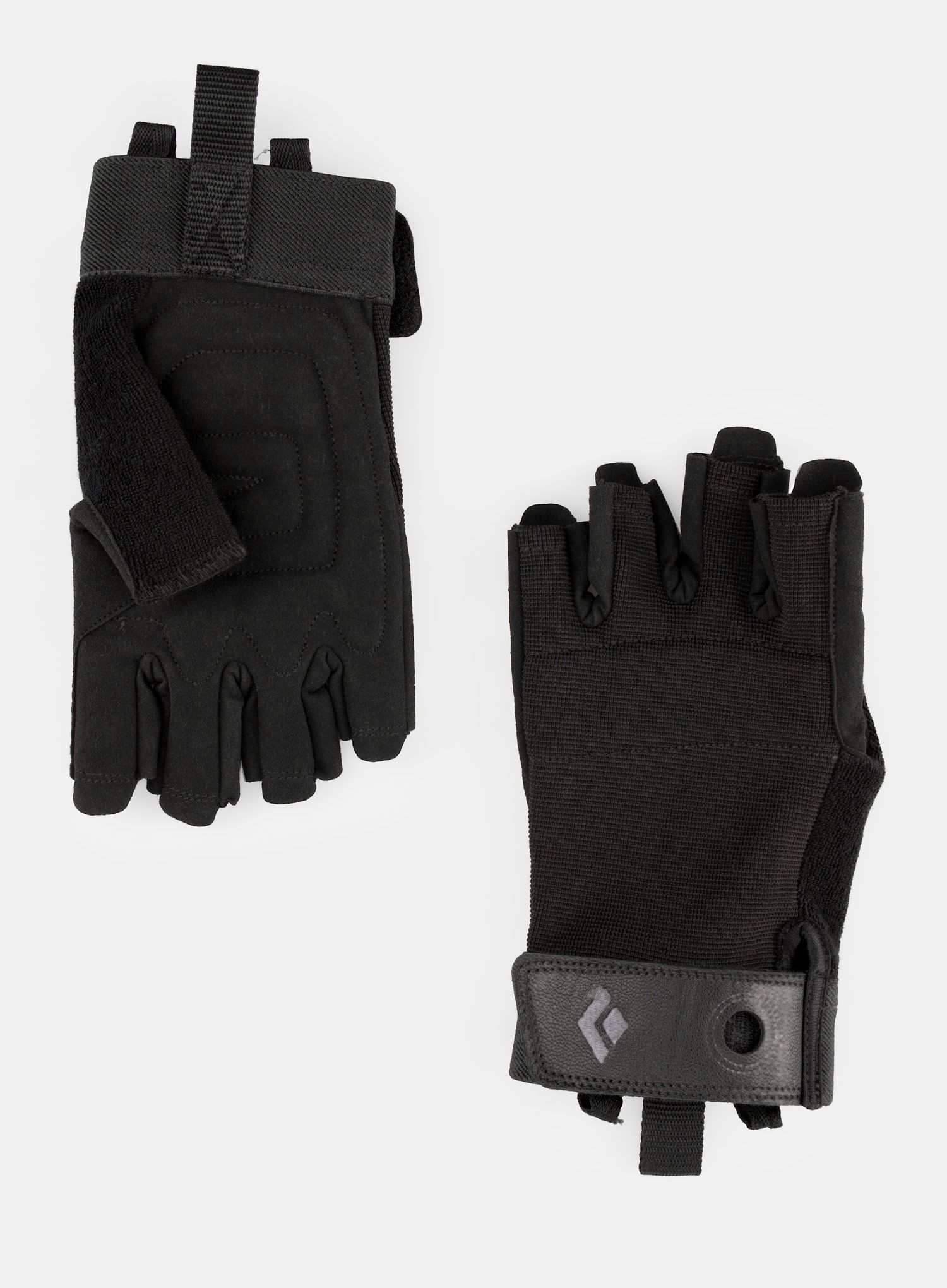 Rukavice bez prstov Black Diamond Crag Half-Finger - black