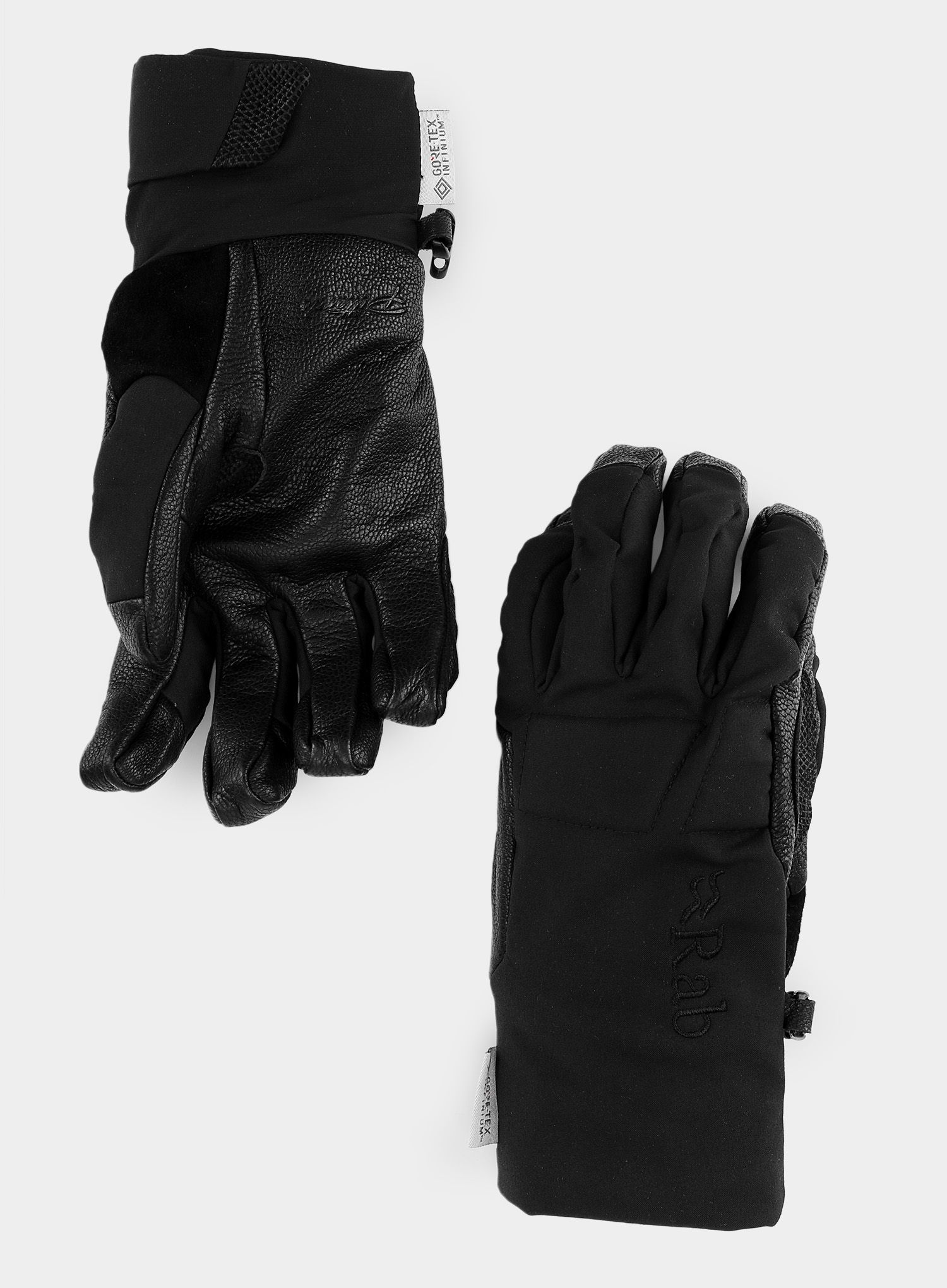 Turistické rukavice Rab Axis Glove - black