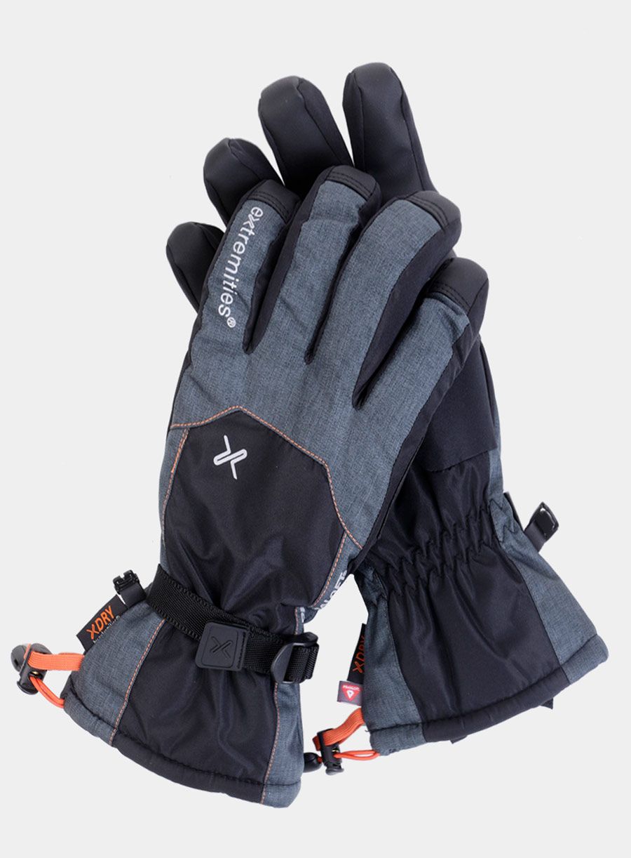 Rukavice Extremities Torres Peak Glove - grey/black