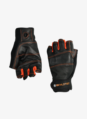Rukavice bez prstov SKYLOTEC Progrip Ferrata - black/black