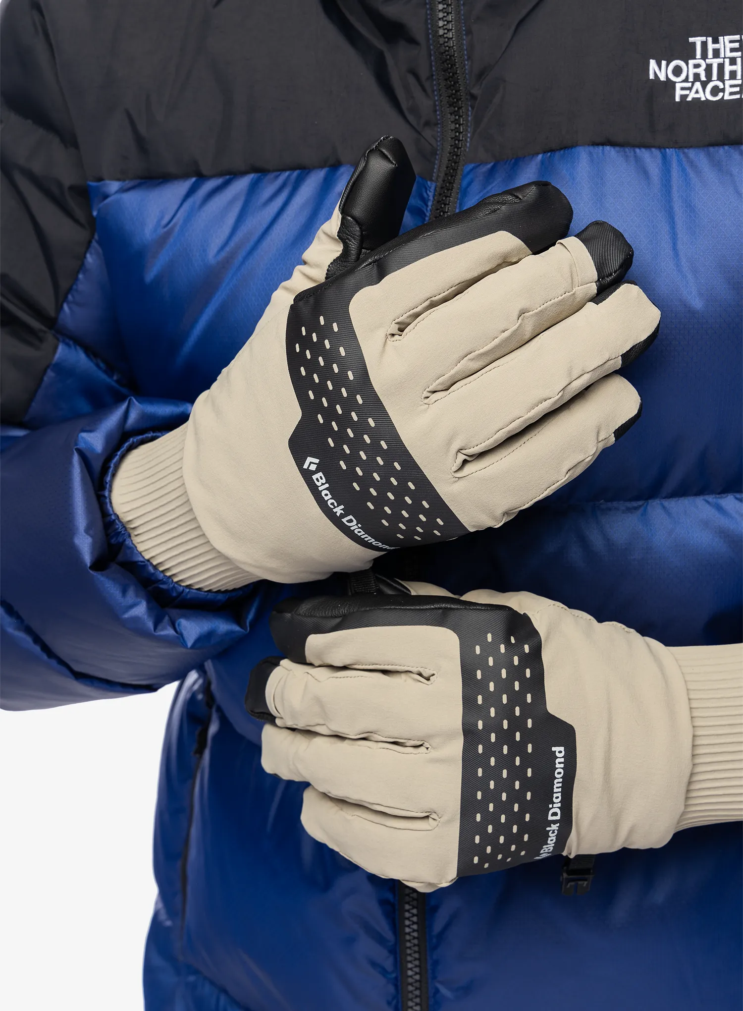 Rukavice Black Diamond Alpine Softshell Gloves - moonstone