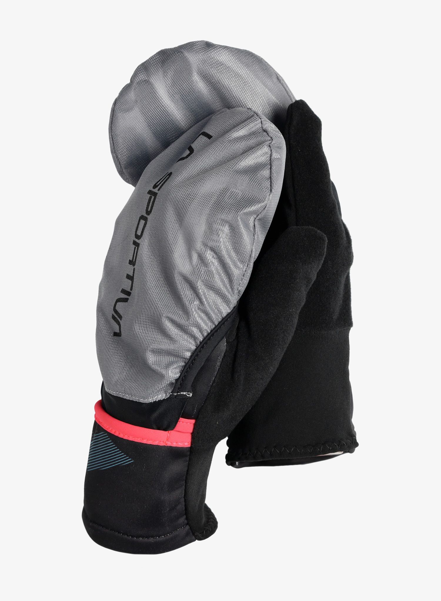 Bežecké rukavice dámske La Sportiva Trail Gloves - black/malibu blue