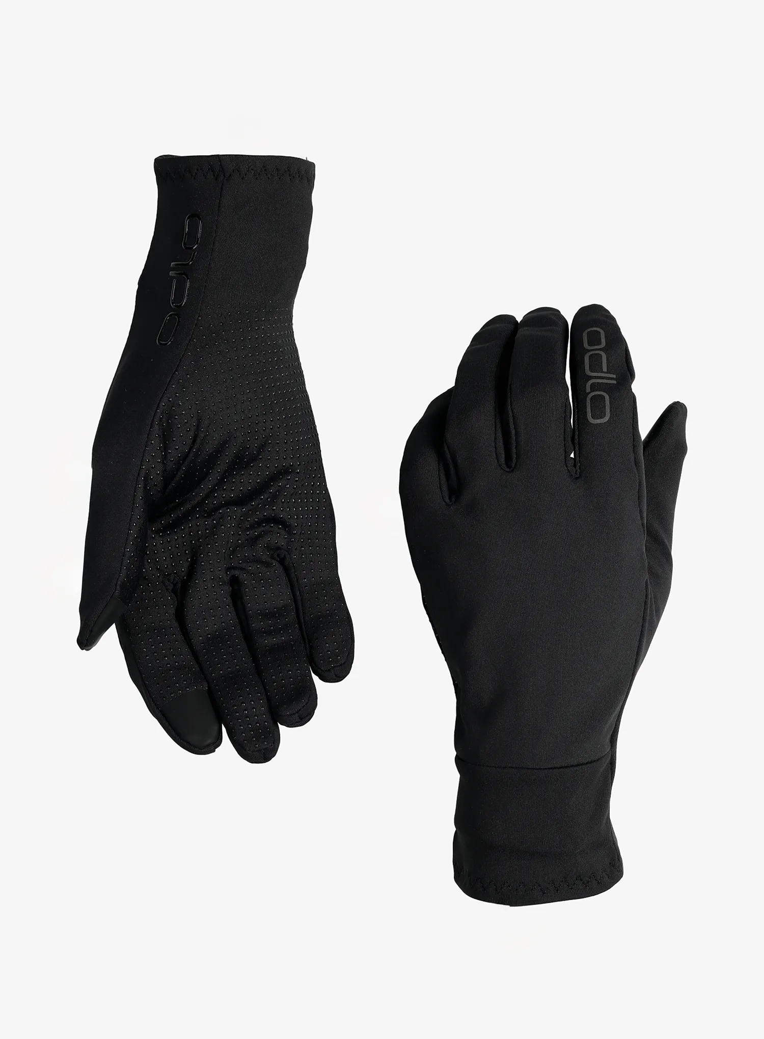 Rukavice na behanie Odlo Multisport Light Gloves Full Finger - black