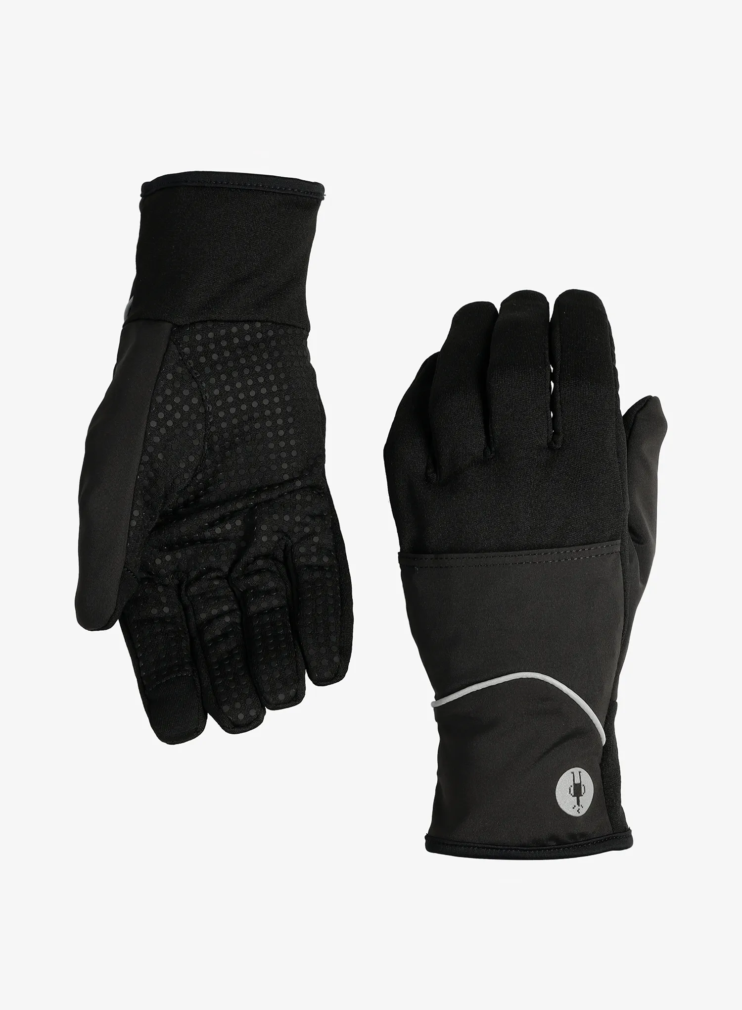 Dotykové rukavice Smartwool Active Fleece Wind Mitten - black