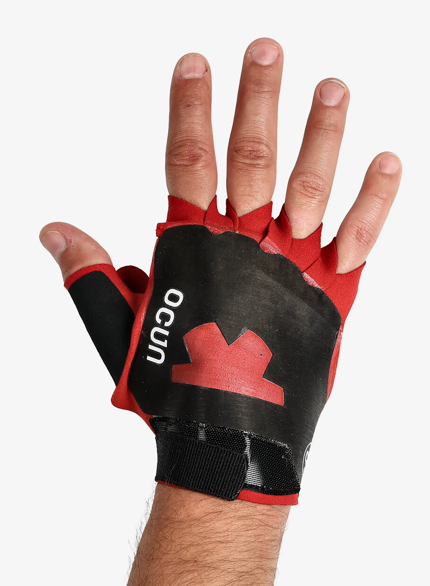 Lezecké rukavice Ocun Crack Gloves Pro - red