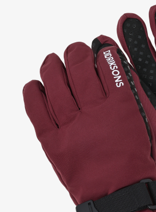 Rukavice detské Didriksons Lovas Five Finger Glove 2 - anemon red