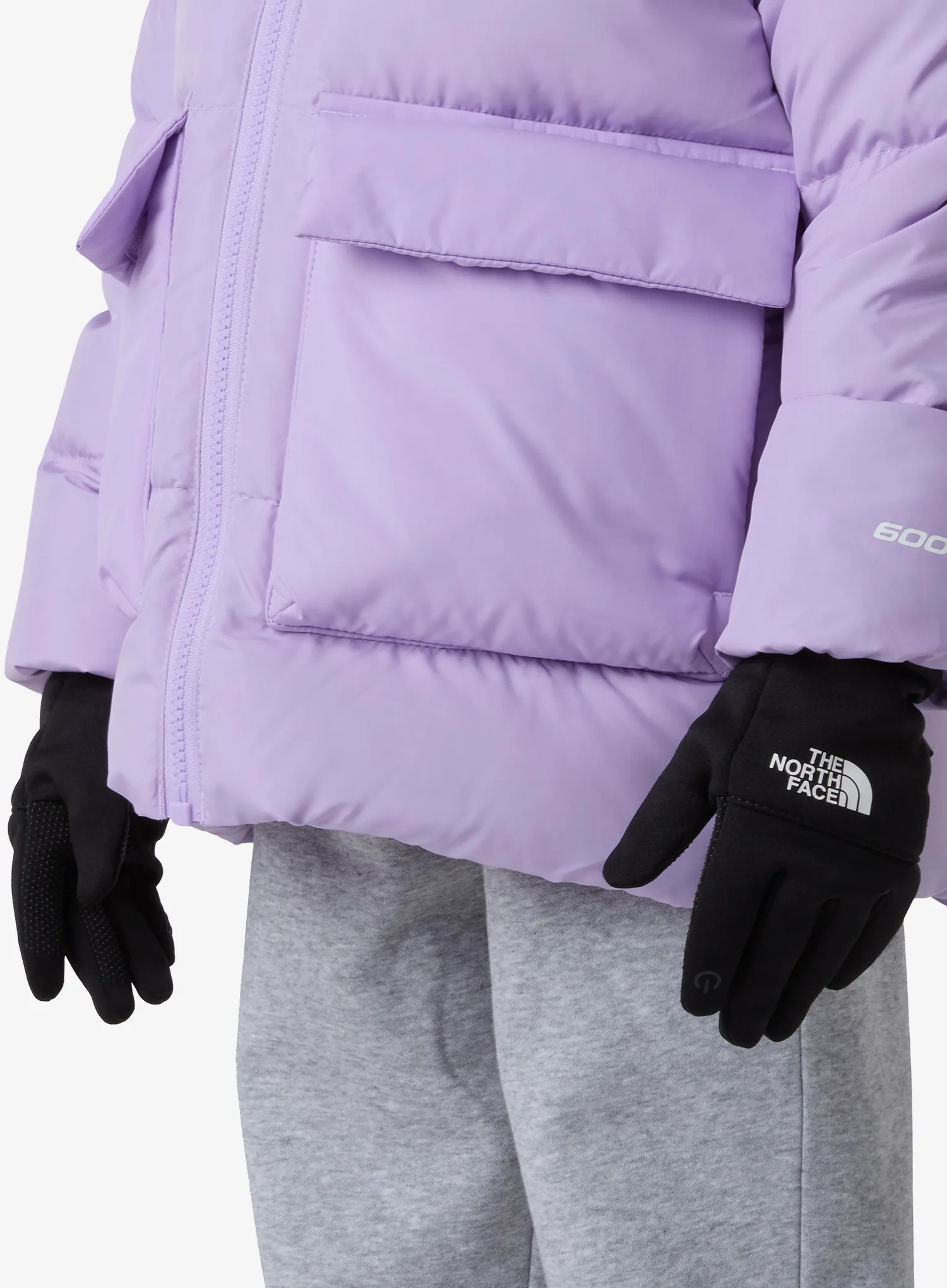 Rukavice detské The North Face Kids Recycled Etip Glove - tnf black