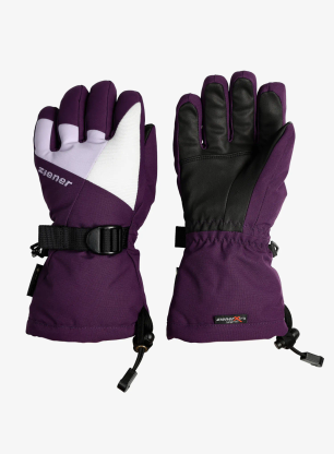 Rukavice detské Ziener Lani GTX Junior - dark violet