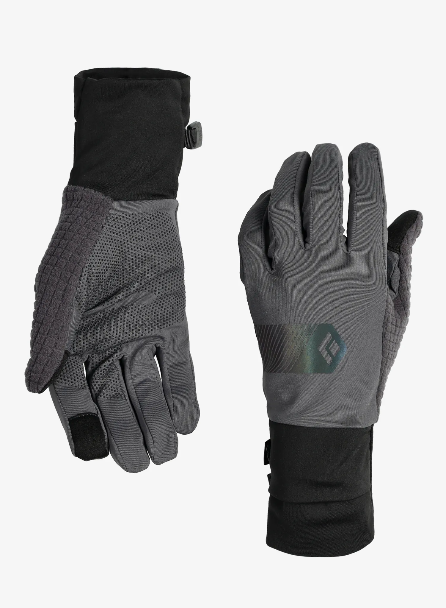 Flísové rukavice Black Diamond Deploy Gloves - carbon