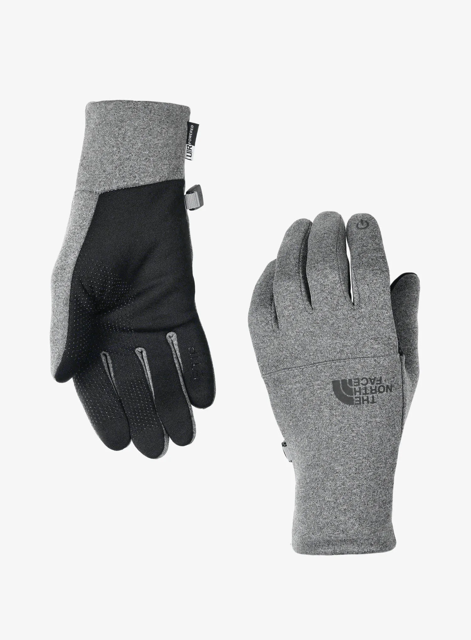 Flísové rukavice dámske The North Face Etip Recycled Glove - tnf medium grey heather