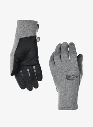 Flísové rukavice dámske The North Face Etip Recycled Glove - tnf medium grey heather