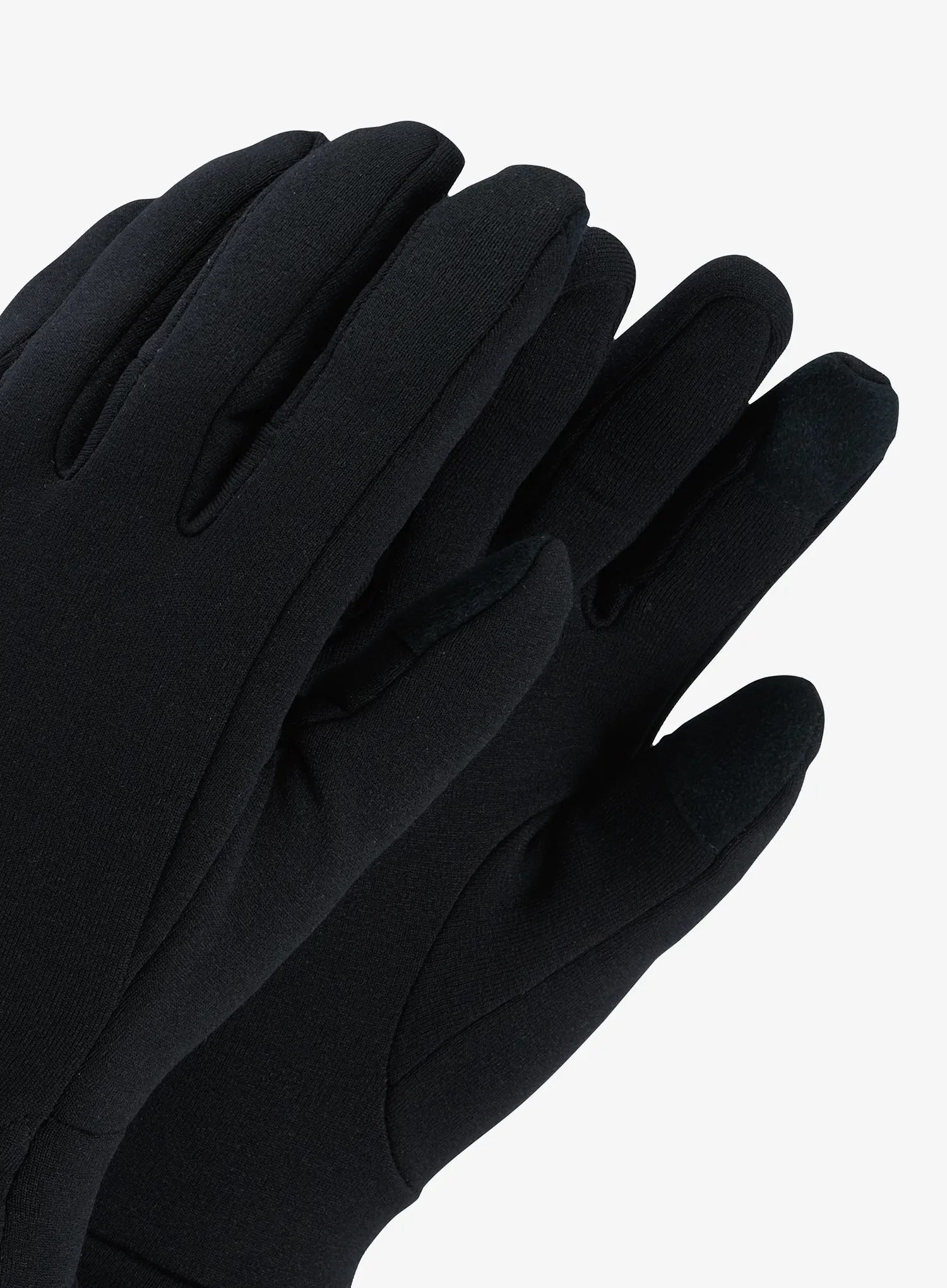 Flísové rukavice Mountain Equipment Touch Screen Glove - black