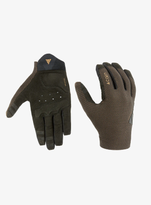 Cyklistické rukavice Cairn Dama Pro Gel - black bronze