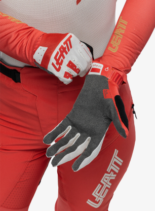 Cyklistické rukavice dámske Leatt Glove MTB 1.0 GripR - dusty red