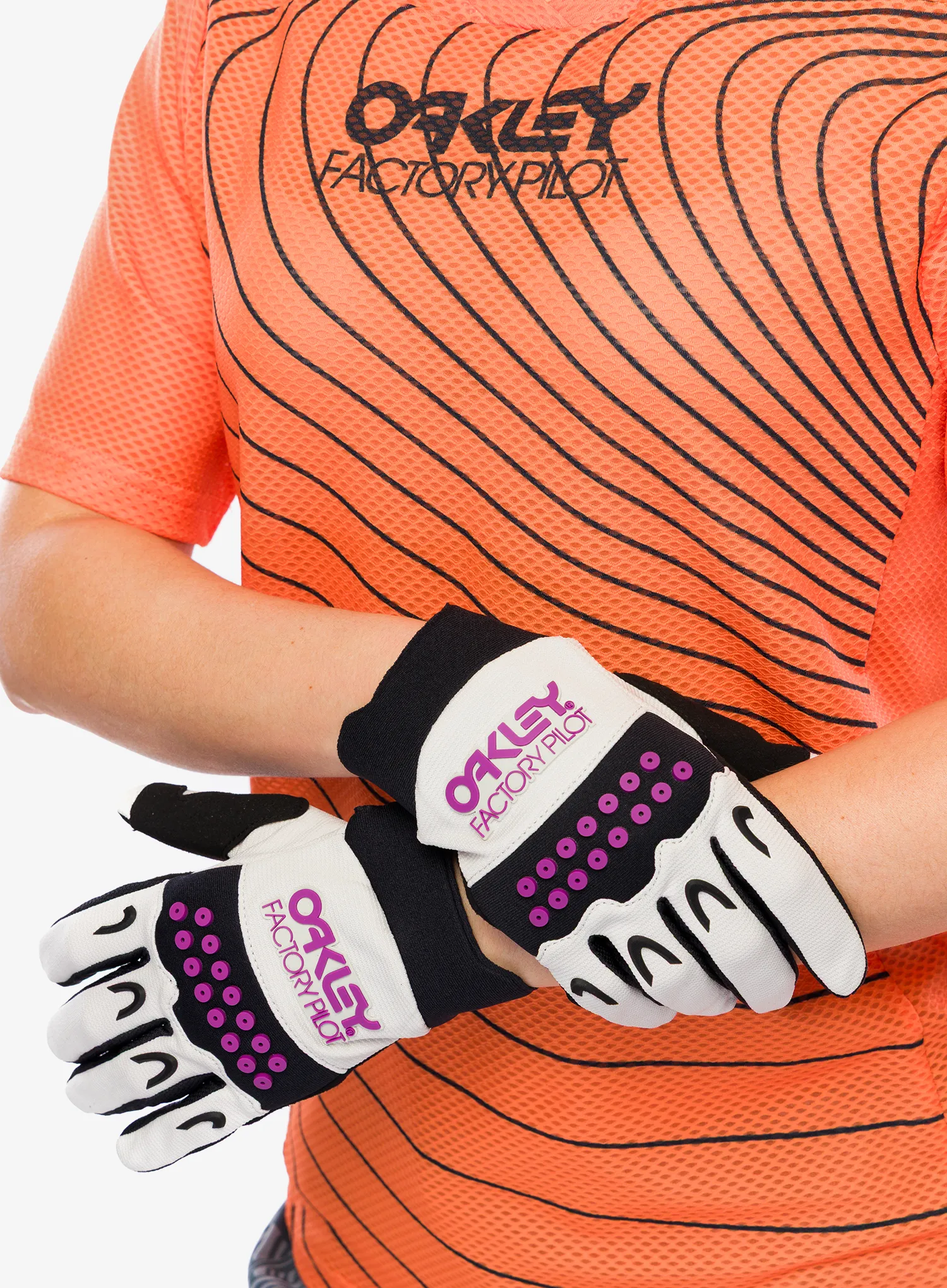 Cyklistické rukavice dámske Oakley Switchback MTB Glove - lunar rock