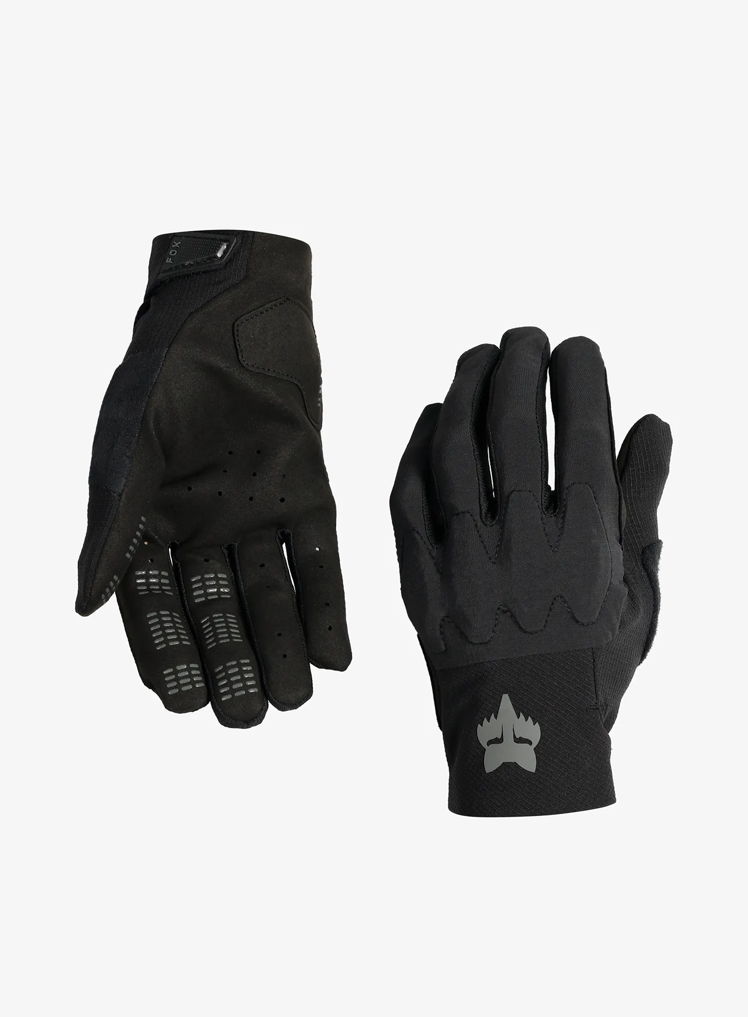 Cyklistické rukavice Fox Defend D3O Glove - black