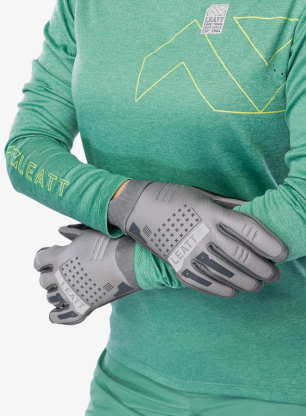 Cyklistické rukavice Leatt Glove MTB 2.0 SubZero - granite
