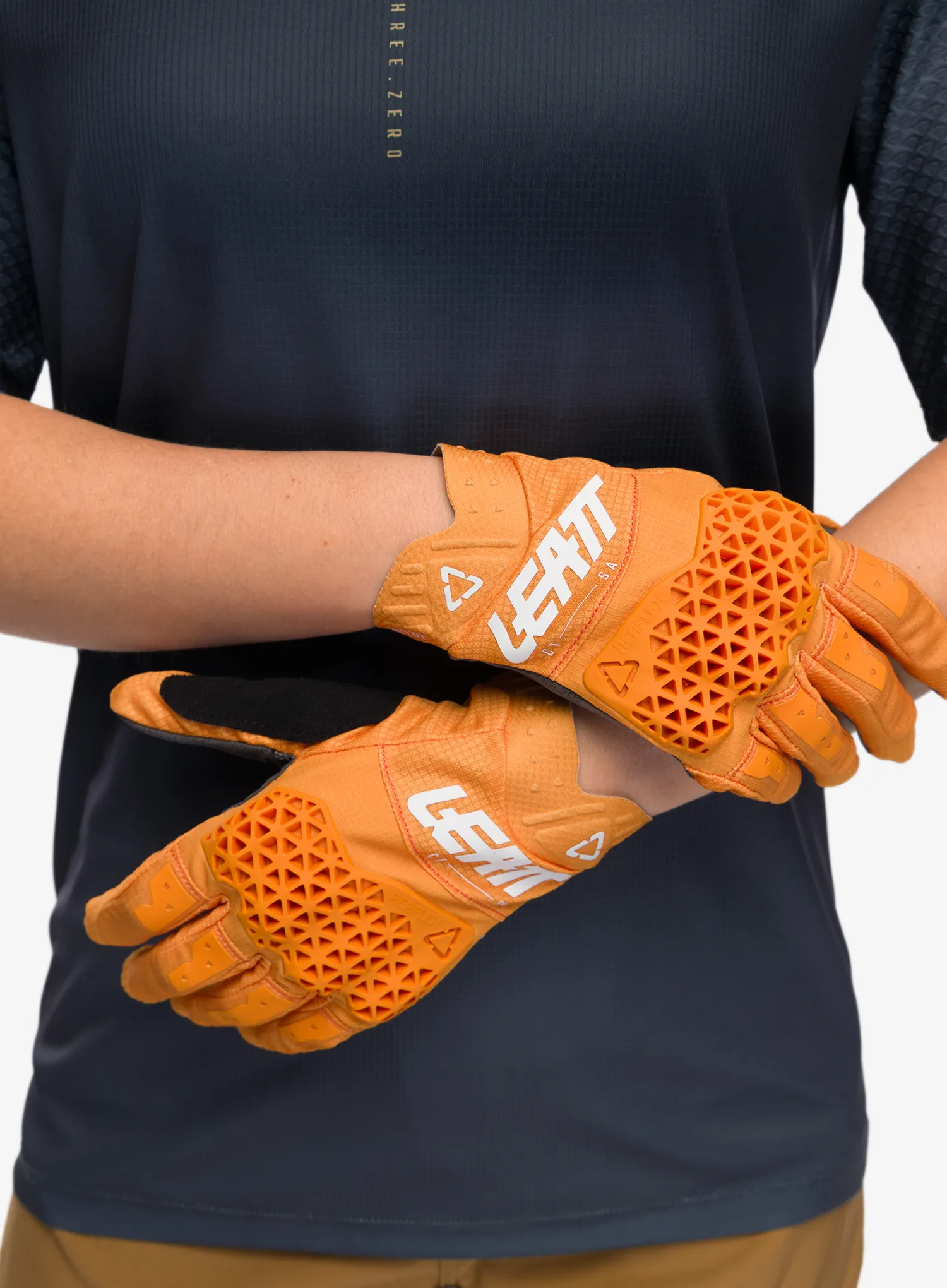 Cyklistické rukavice Leatt Glove MTB 3.0 Lite - lager yellow