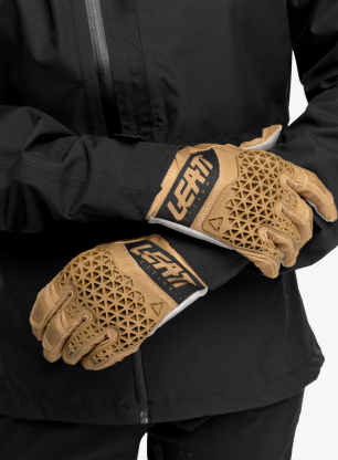 Cyklistické rukavice Leatt Glove MTB 4.0 Lite - brass brown