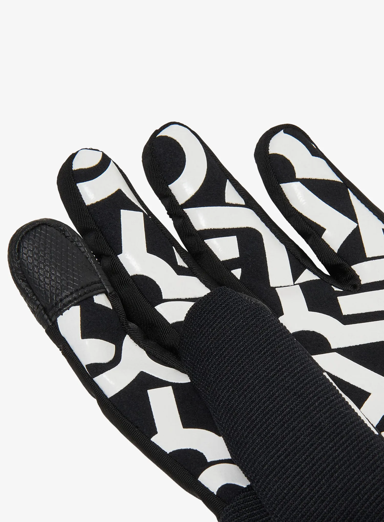 Cyklistické rukavice Oakley Factory Pilot Core Glove - black/white logo