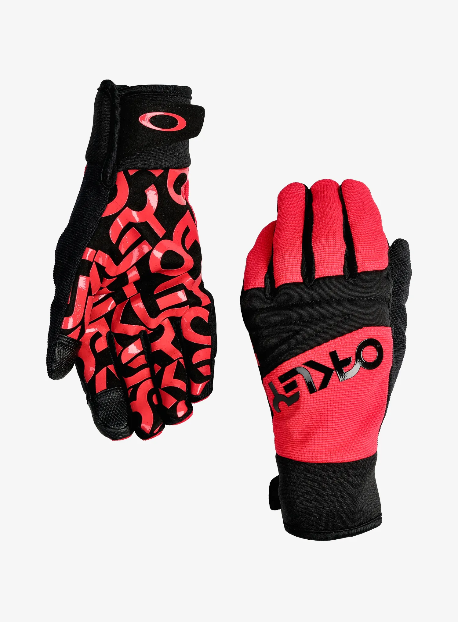 Cyklistické rukavice Oakley Factory Pilot Core Glove - hibiscus red
