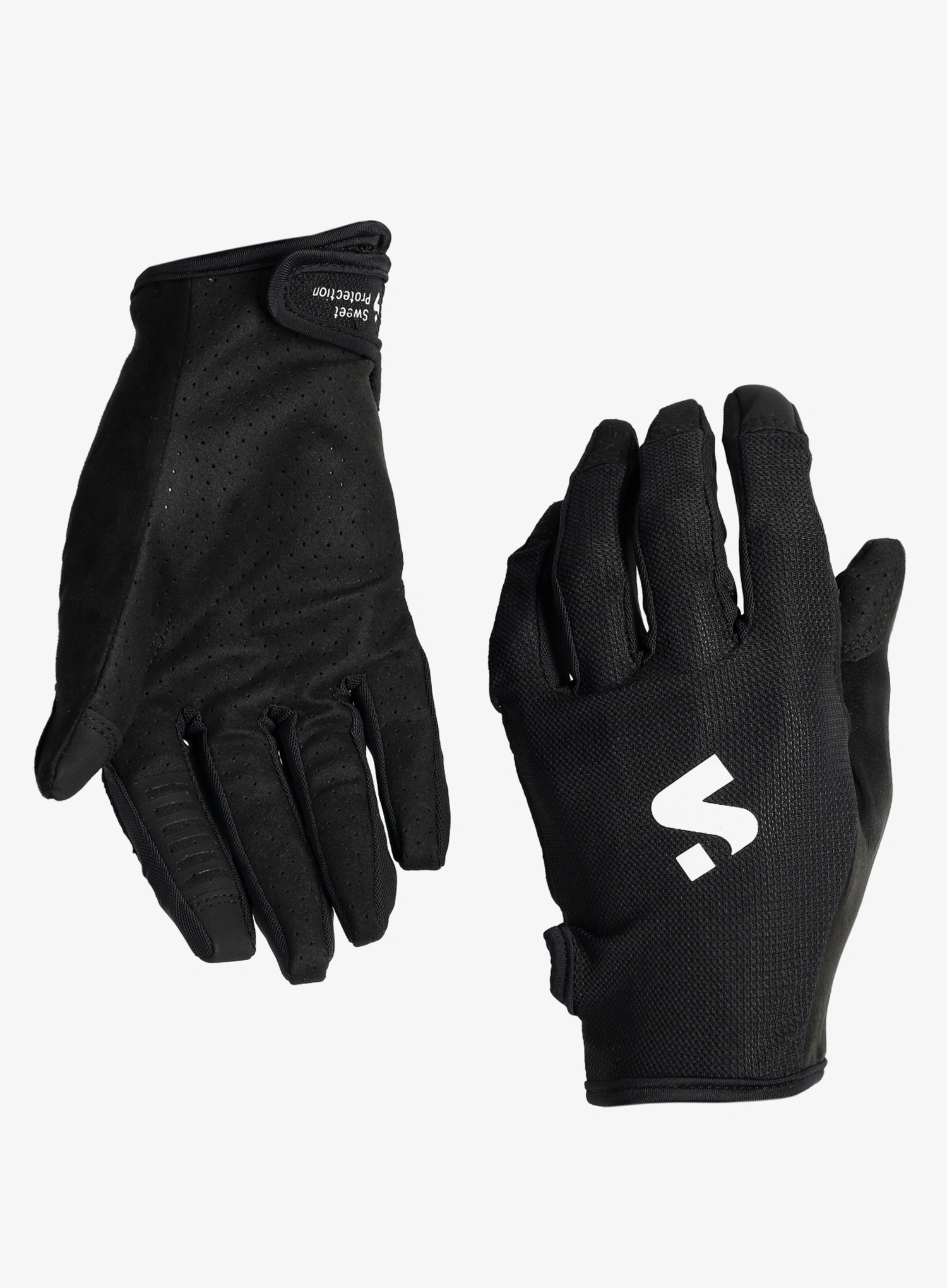 Cyklistické rukavice Sweet Protection Hunter Light Gloves - black 